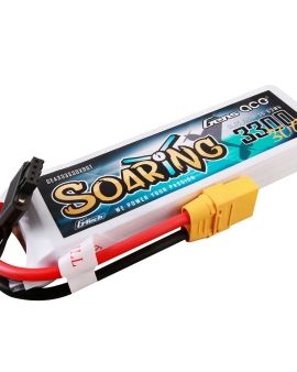 Gens ace G-Tech Soaring 3300mAh 11.1V 30C 3S1P Lipo Battery Pack with XT60 plug