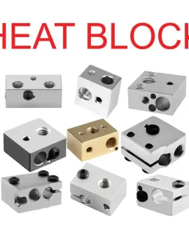 3d printer heat block