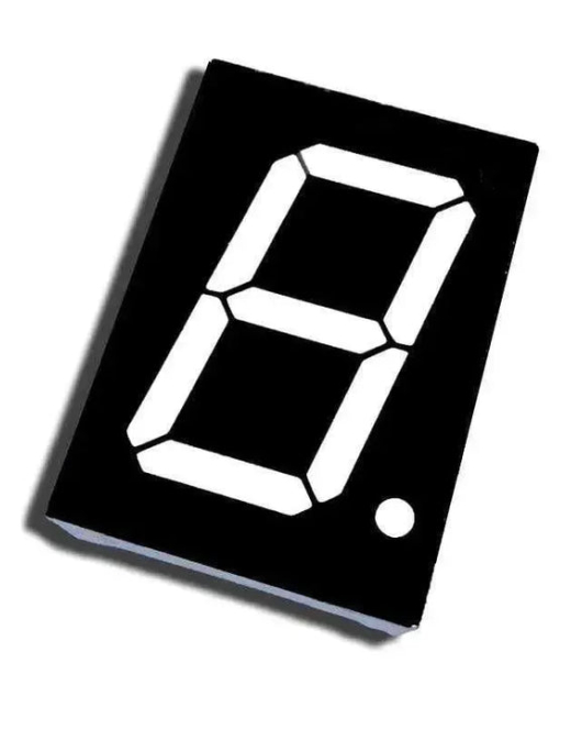1Digit 7-Segment LED Display 2.3 inch”