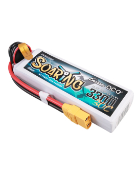 Gens ace G-Tech Soaring 3300mAh 14.8V 30C 4S1P Lipo Battery Pack with XT90 plug
