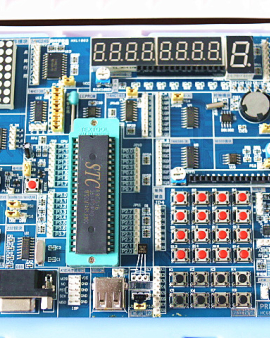 STC89C52 microcontroller development board