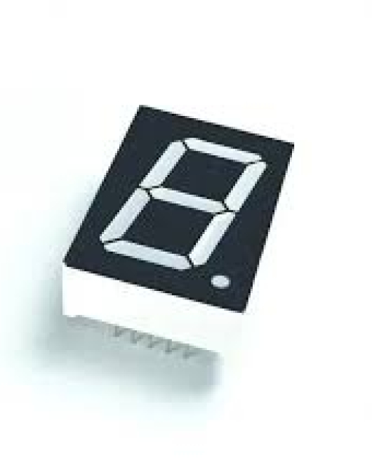 1 Digit 7-Segment LED Display 1 inch