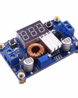 XL4015 5A Step Down Adjustable Power Supply with LED Voltmeter