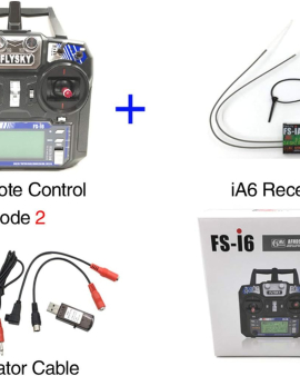 Flysky Original FS-i6 2A 2.4G 6CH RC Transmitter With FS-iA6B Receive
