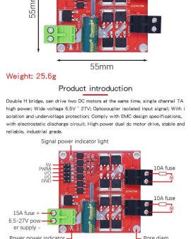 L298 driver bored module mini l298