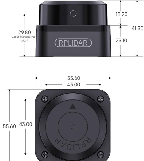 RPLiDAR C1 - DTOF LiDAR 360° Laser Range Scanner (12m, IP54)