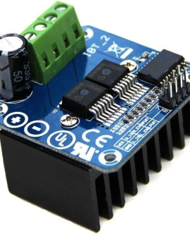 Arduino BTS7960 DC Motor Driver Interfacing With Code Example