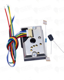 PM2.5 GP2Y1010AU0F Dust Smoke Particle Sensor /W Cable Capacitor Resistor