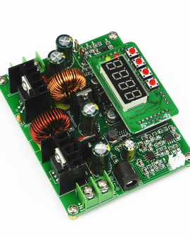 JUNTEK Constant Current Voltage Regulator Digital Control DC Boost Power Supply Module LED Driver 0-38V 0-6A