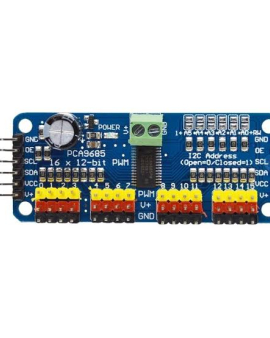 16 Channel 12-bit PWM Servo Motor Driver Module PCA9685 for Arduino Projects