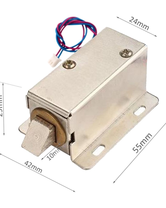 DC 12V Solenoid Electronic Door Lock Module 