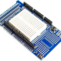 Prototype Shield V3.0 For Arduino Mega With Breadboard