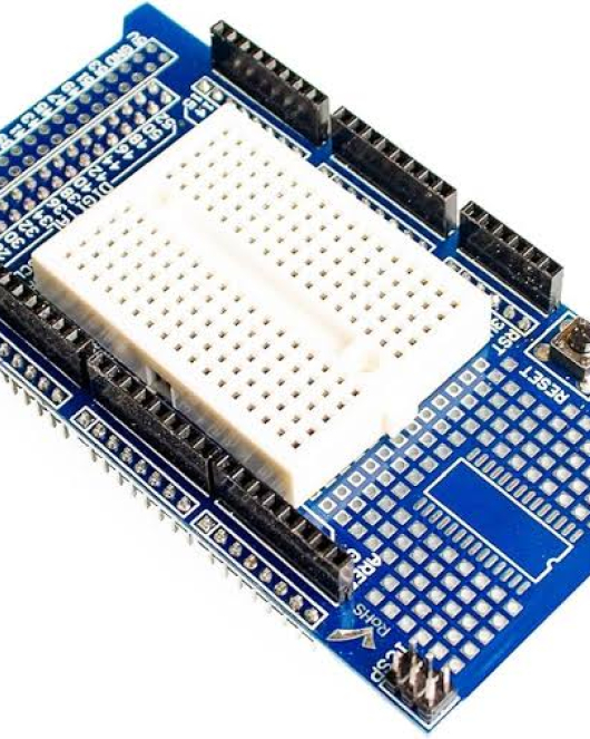 Prototype Shield V3.0 For Arduino Mega With Breadboard