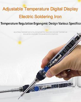Mini T12 Electric Soldering Iron 72w Adjustable Temperature Digital T12 Solder Station 