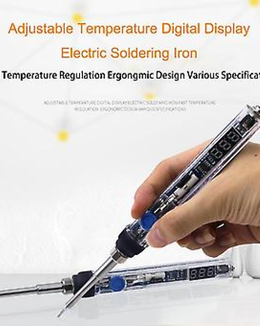 Mini T12 Electric Soldering Iron 72w Adjustable Temperature Digital T12 Solder Station 