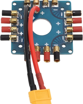 RC Power Distribution Board Lightweight and Durable for Model Aircraft, Easy Installation, ESC Power Supply Connection