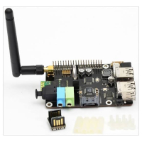 SUPTRONICS X300 HAT Module Board Wifi / Bluetooth / Toslink / Sata for Raspberry Pi