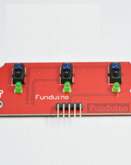 3 Way IR Array Line Tracking Sensor Module