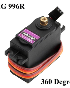Servo Motor MG996 R 360-Degree (Full Metal Gear) 